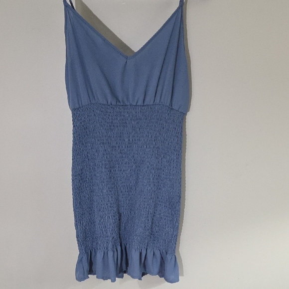 Love Tree Blue Spaghetti Strap Mini Dress - Picture 4 of 5